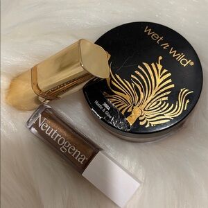 🩷Price is Firm🩷Make Up Bundle Wet Wild Hustle & Glow Bronzer + eyeshadow
